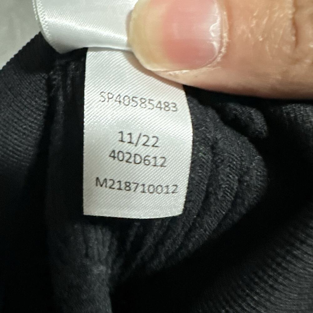 NWT Calvin Klein Sport Performance Leggings Womens Size M Black Textured Stretch - Picture 12 of 13